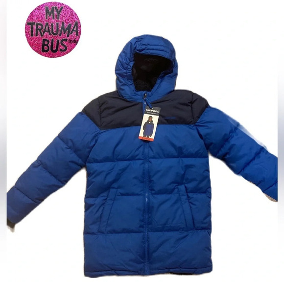 Lands' End Other - New Lands End Blue “Royal Cobalt” Parka Puffer Coat Jacket Sz. M- 10/12- NWT